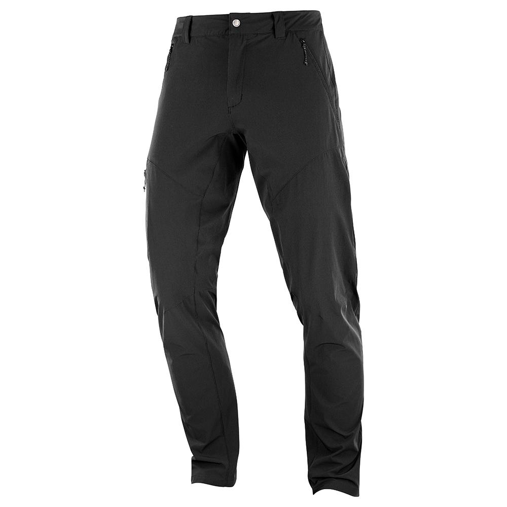 SALOMON WAYFARER TAPERED M Philippines - Men's Pants - Black | 805216-INP